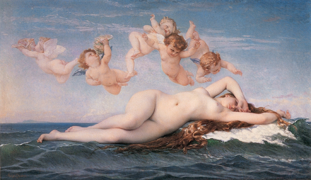 Cabanel, Alexandre (1823-1889) - La naissance de Venus.JPG